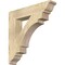 Ekena Millwork Merced Traditional Rough Sawn Bracket, Douglas Fir, 4"W x 22"D x 22"H BKT04X22X22MRC01RDF - alternate 1
